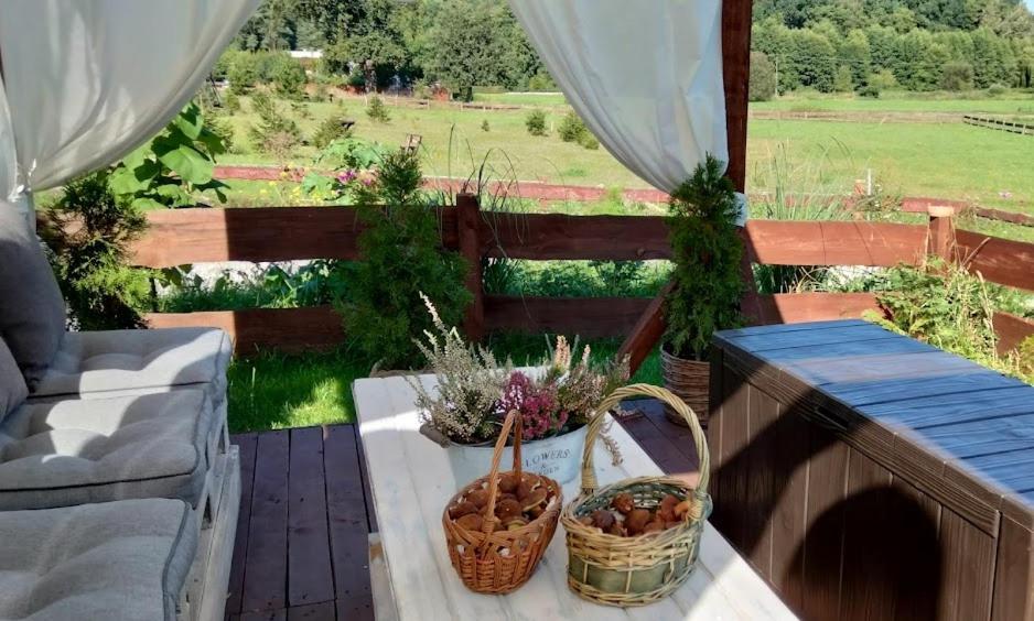 Polne Zacisze Guest House Lgin Bagian luar foto